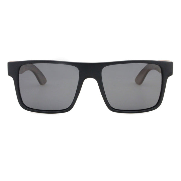 Gray Lens Polarized Walnut Wooden Sunglasses S903 Unisex Sunglasses Retsing Eyewear 