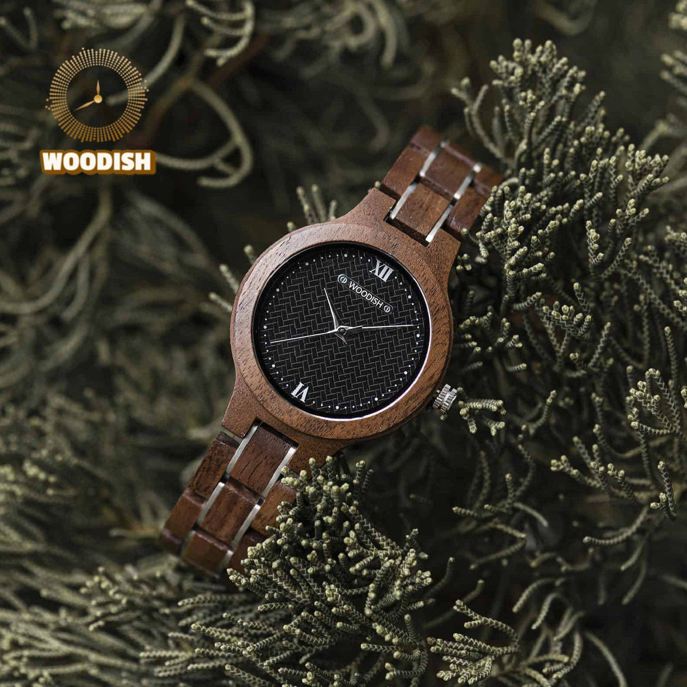 Natural Women's Walnut Wooden Watch - GT055-1 Women's watch Bobo Bird 