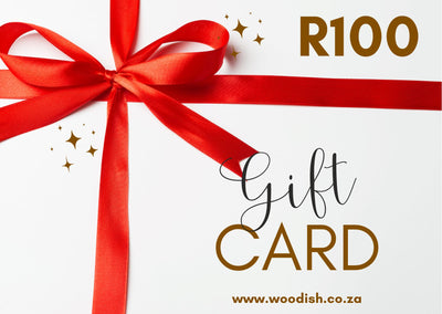 Woodish Gift Cards Gift Cards WoodishSA R 100 