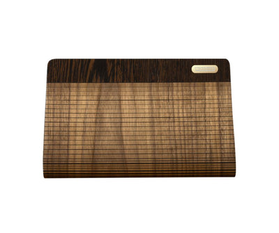 Emilia Wooden Walnut Wristlet Bag Woodish 