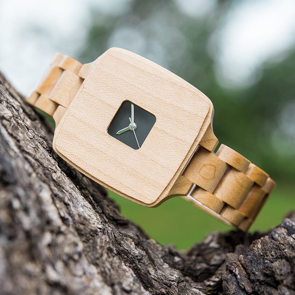 Abstract Maple Wooden Watch for Women GT082-2 Women's watch Bobo Bird 