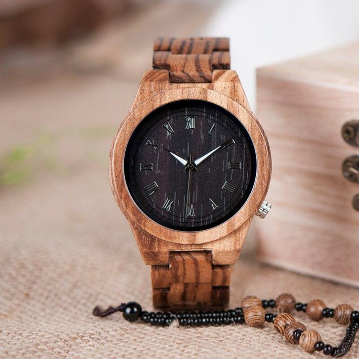Men s Luxury Wooden Watch M30 Woodish