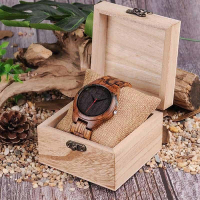 BOBO BIRD WOODEN SPECIAL DESIGN HANDMADE MENS WATCH Q05-2 Men's watch Bobo Bird 