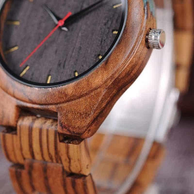 BOBO BIRD WOODEN SPECIAL DESIGN HANDMADE MENS WATCH Q05-2 Men's watch Bobo Bird 