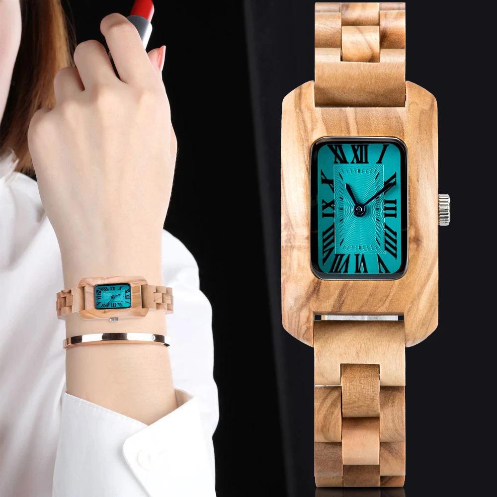 BOBO BIRD WOODEN WATCH FOR WOMEN GT020-BLUE Women's watch Bobo Bird 