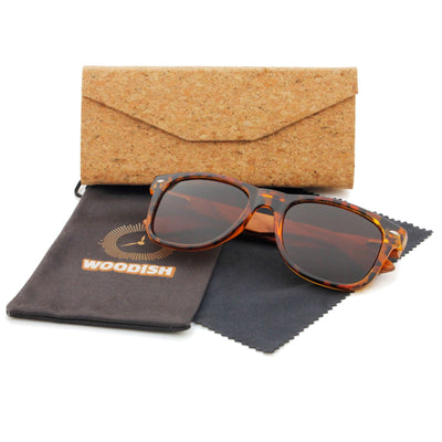 Brown Lens Polarized Bubinga Wood Sunglasses S733 Unisex Sunglasses Retsing Eyewear 