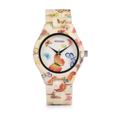 Butterfly Ladies Wood Watch O20 Women's watch Bobo Bird 