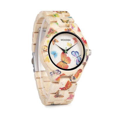 Butterfly Ladies Wood Watch O20 Women's watch Bobo Bird 