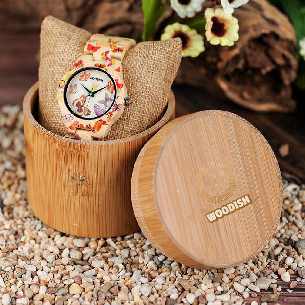 Butterfly Ladies Wood Watch O20 Women's watch Bobo Bird 