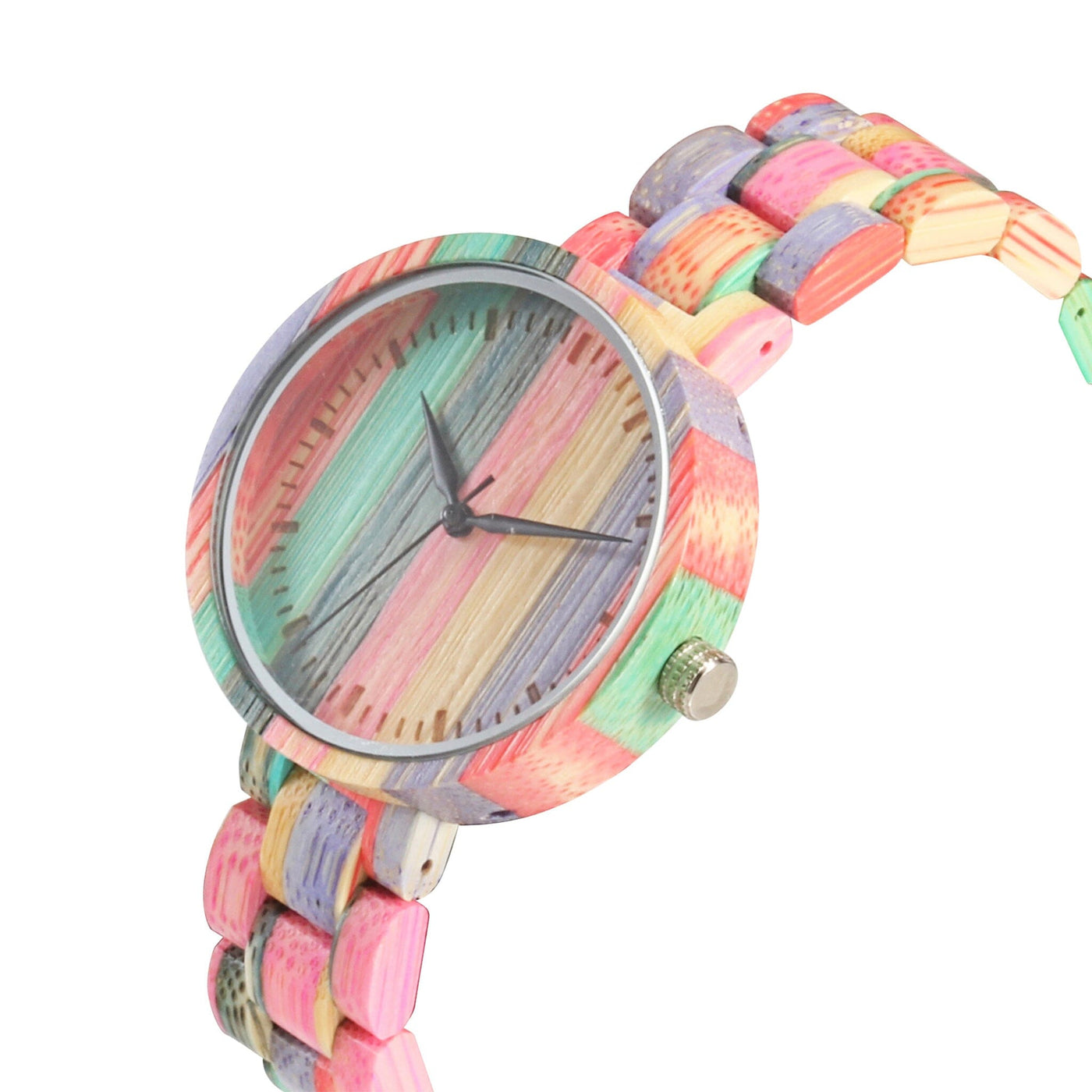 Colourful Bamboo Watch for Ladies - T8002 Women's watch Free Man 
