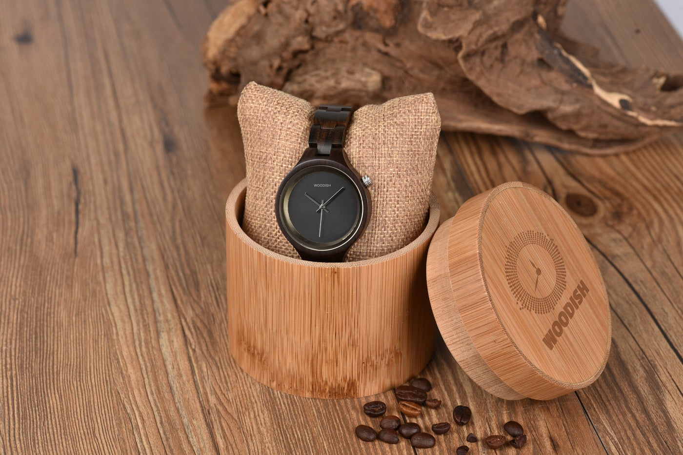 Dark Wood Women's Watch P16-1 Women's watch Bobo Bird 