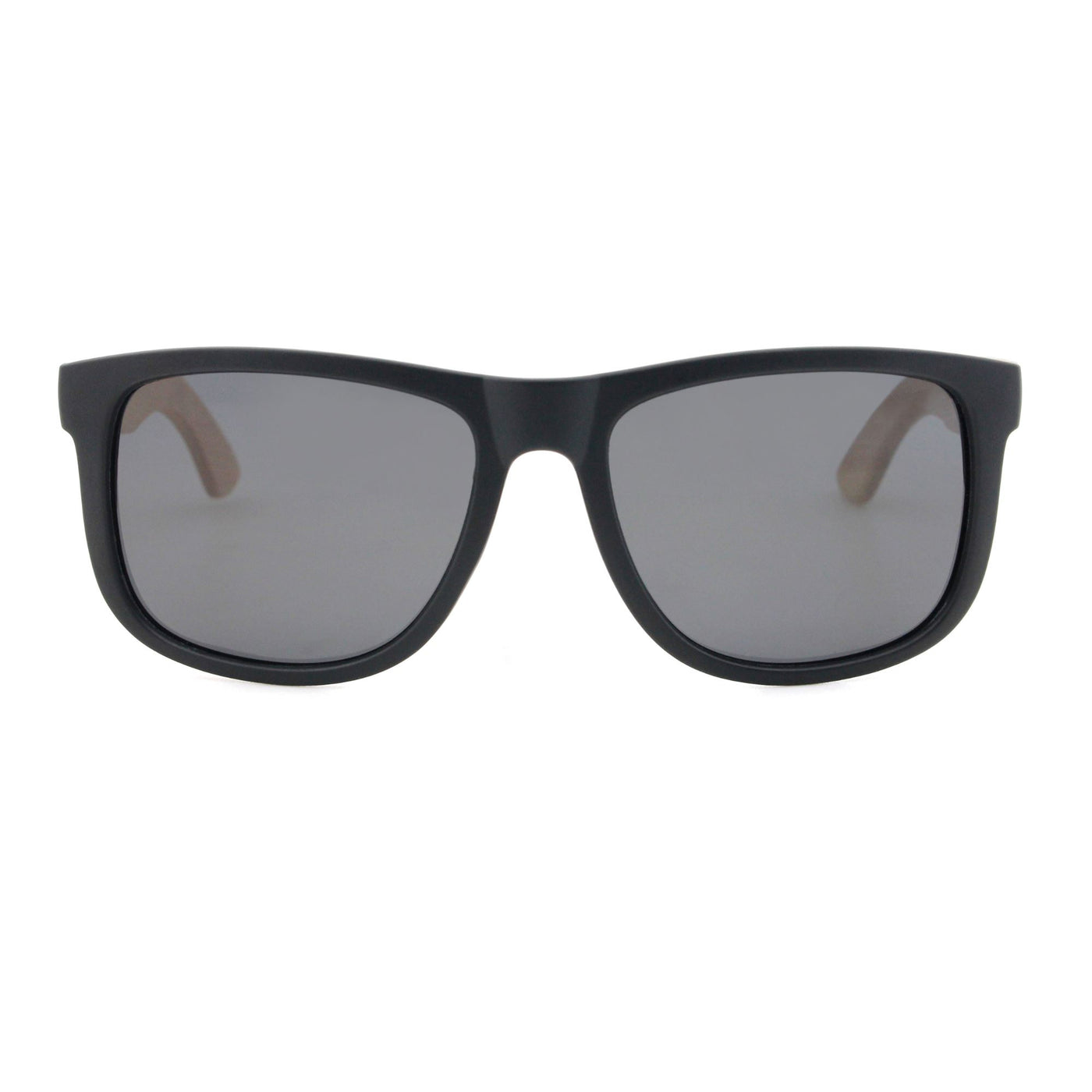 Gray Lens Polarized Bamboo Sunglasses S403 Unisex Sunglasses Retsing Eyewear 