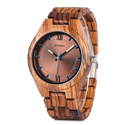 Handmade Special Design Mens Zebrawood Watch Q05-1 Men's watch Bobo Bird 