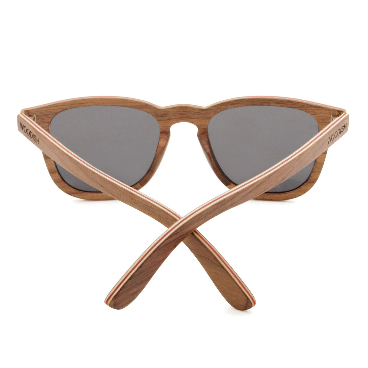 Layered Walnut Gray Lens Polarized Sunglasses 5625-1 Unisex Sunglasses Retsing Eyewear 