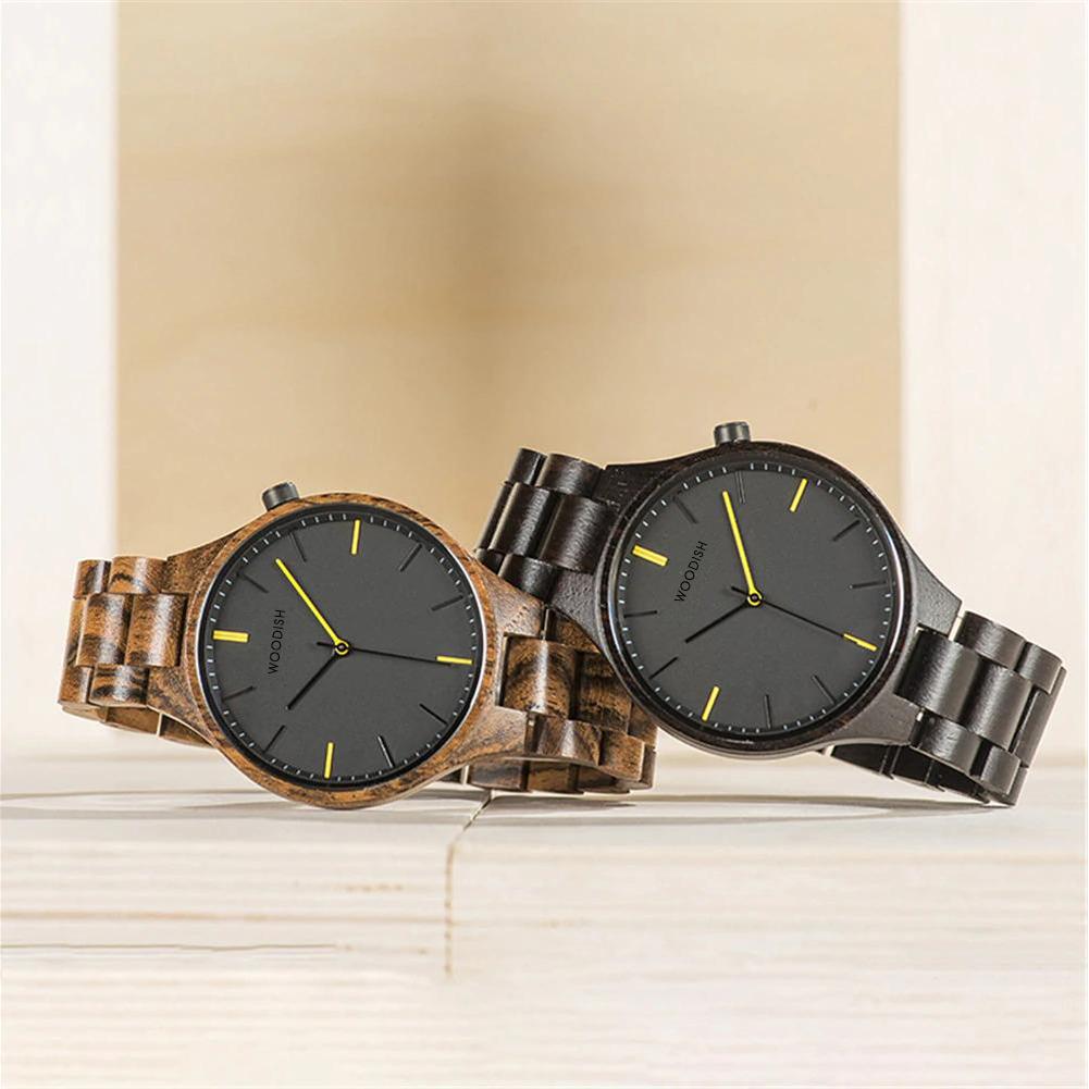 Luxury Men's Wooden Watch S27-1 Men's watch Bobo Bird 