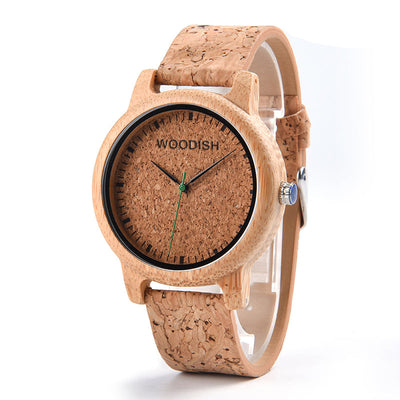 Men's Bamboo Cork Watch A05-1 Men's watch Free Man 