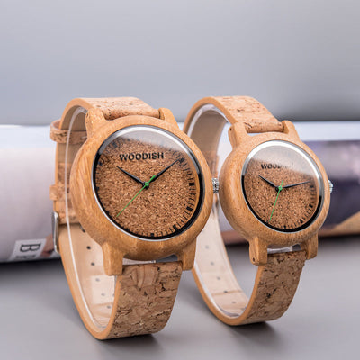 Men's Bamboo Cork Watch A05-1 Men's watch Free Man 