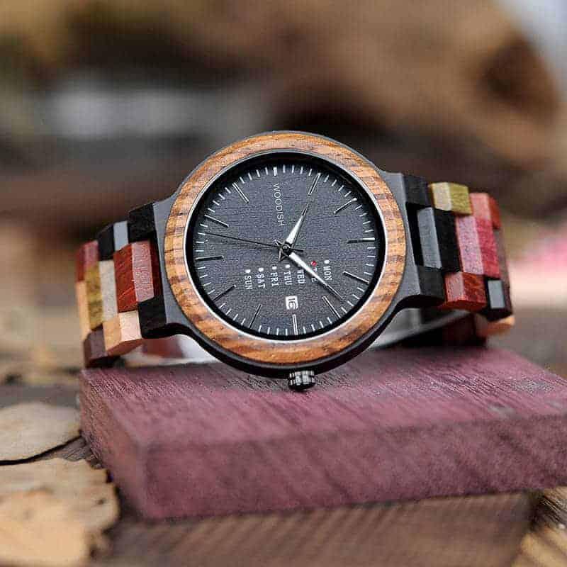 MEN’S RAINBOW WOODEN WATCH P14-1 Men's watch Bobo Bird 