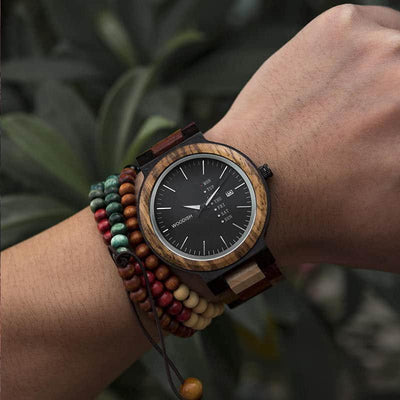 MEN’S RAINBOW WOODEN WATCH P14-1 Men's watch Bobo Bird 