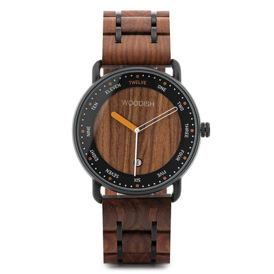 Men's Red Sandalwood Wooden Watch - GT059 Men's watch Bobo Bird 