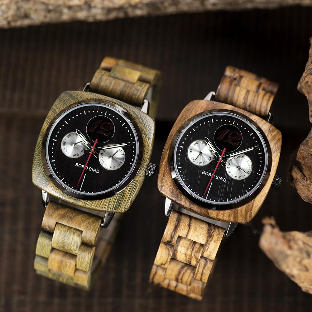 MENS STYLISH WOODEN WATCH S06-3 Men's watch WoodishSA 