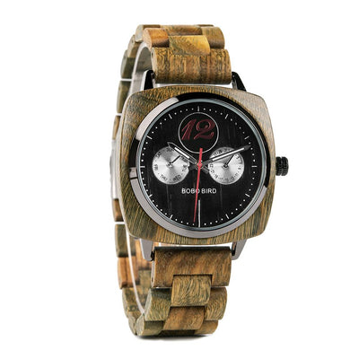 MENS STYLISH WOODEN WATCH S06-3 Men's watch WoodishSA 