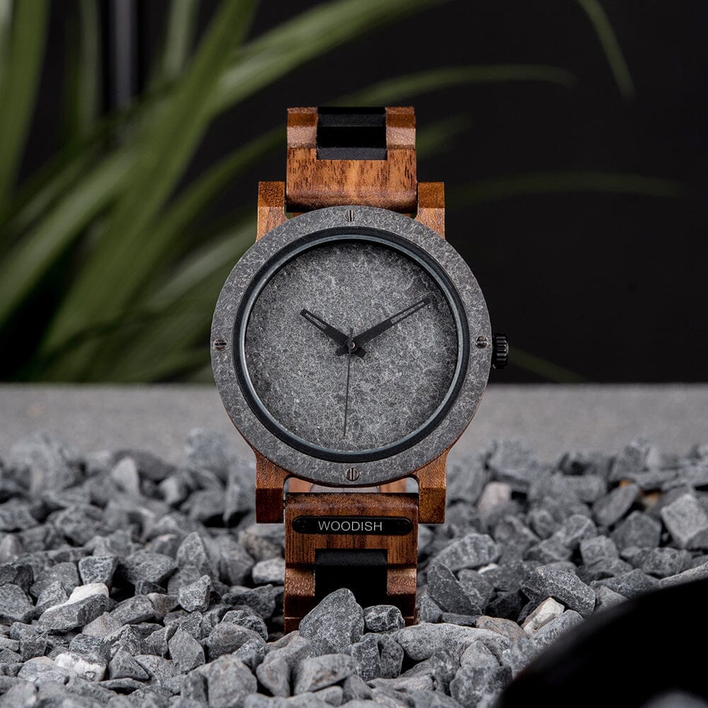 Men's Walnut and Olive Wood Watch GT089-4 Men's watch Bobo Bird 