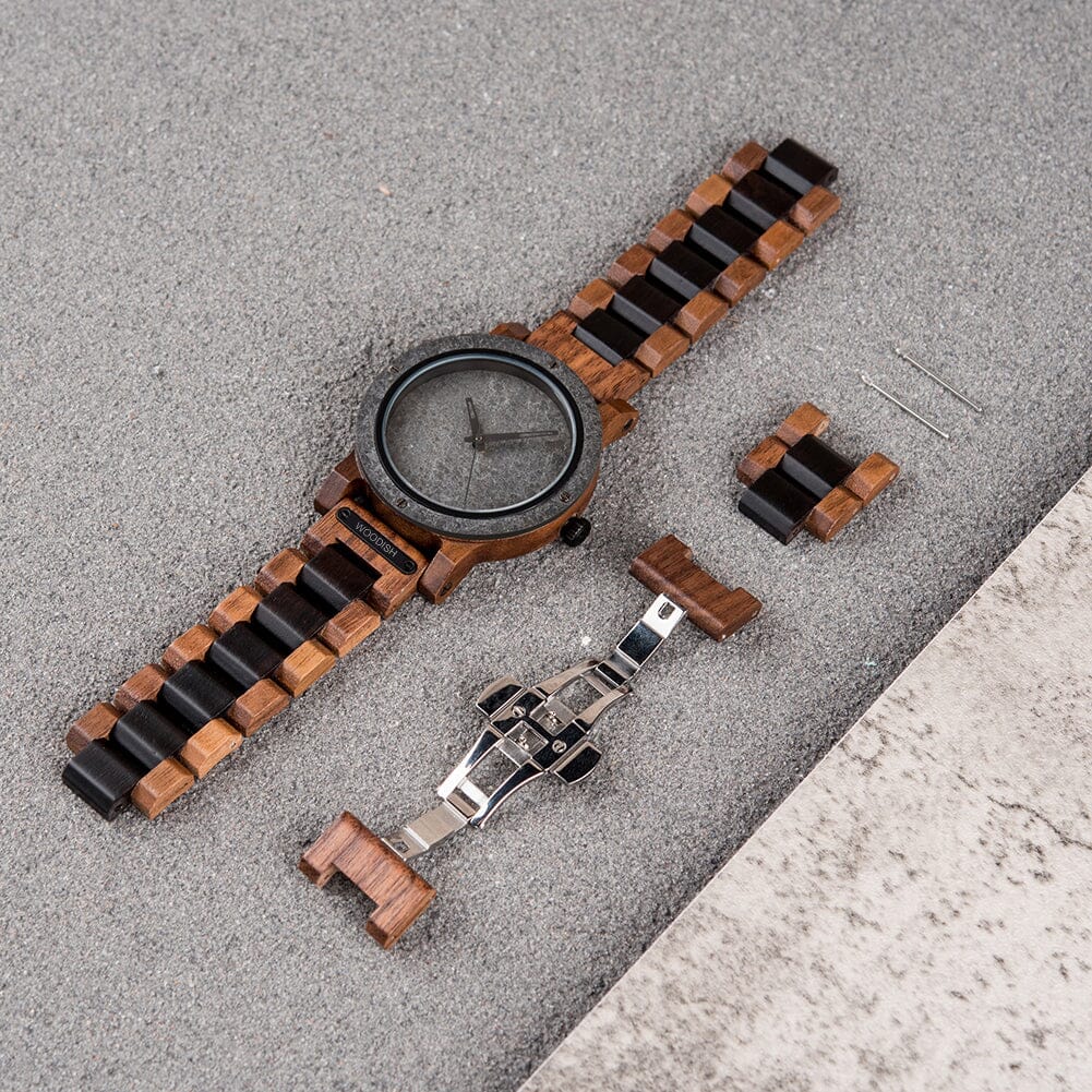 Men's Walnut and Olive Wood Watch GT089-4 Men's watch Bobo Bird 