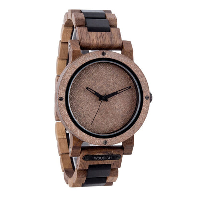 Men's Walnut and Olive Wooden Watch GT089-6 Men's watch Bobo Bird 