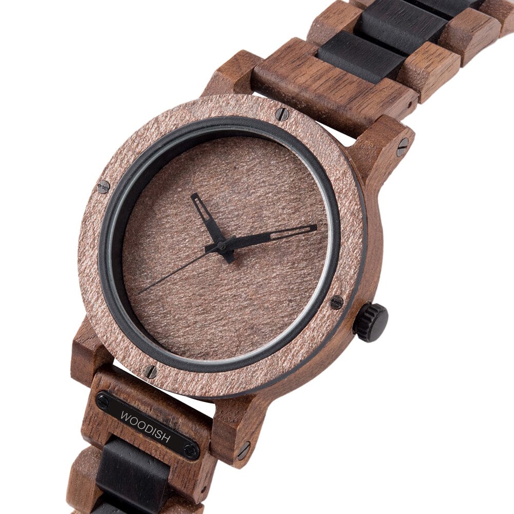 Men's Walnut and Olive Wooden Watch GT089-6 Men's watch Bobo Bird 