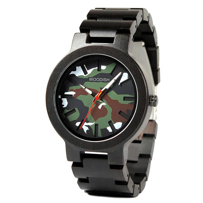 Men's Wooden Camo Watch R16 Men's watch Bobo Bird 