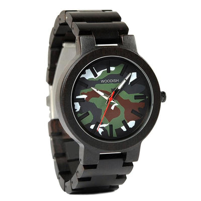 Men's Wooden Camo Watch R16 Men's watch Bobo Bird 