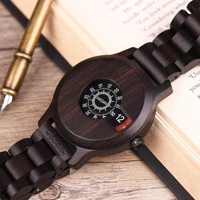 Men's Wooden Luxury Watch R026 Men's watch Bobo Bird 