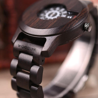 Men's Wooden Luxury Watch R026 Men's watch Bobo Bird 