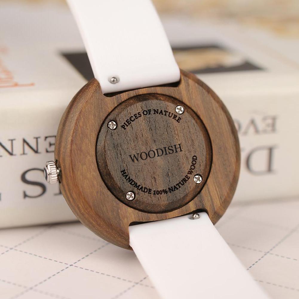 Silicone & Wooden Women's Watch R28-2 Women's watch Bobo Bird 