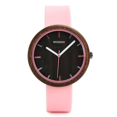 Silicone & Wooden Women's Watch R28-3 Women's watch Bobo Bird 