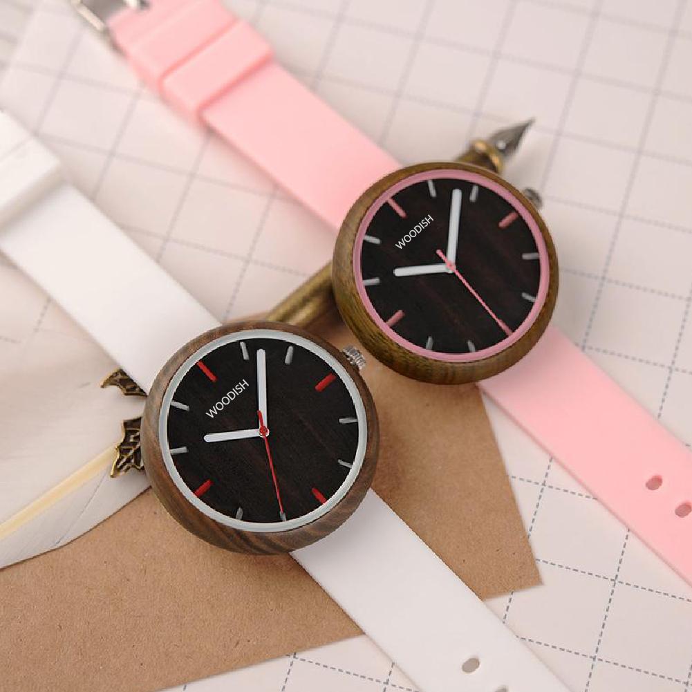 Silicone & Wooden Women's Watch R28-3 Women's watch Bobo Bird 