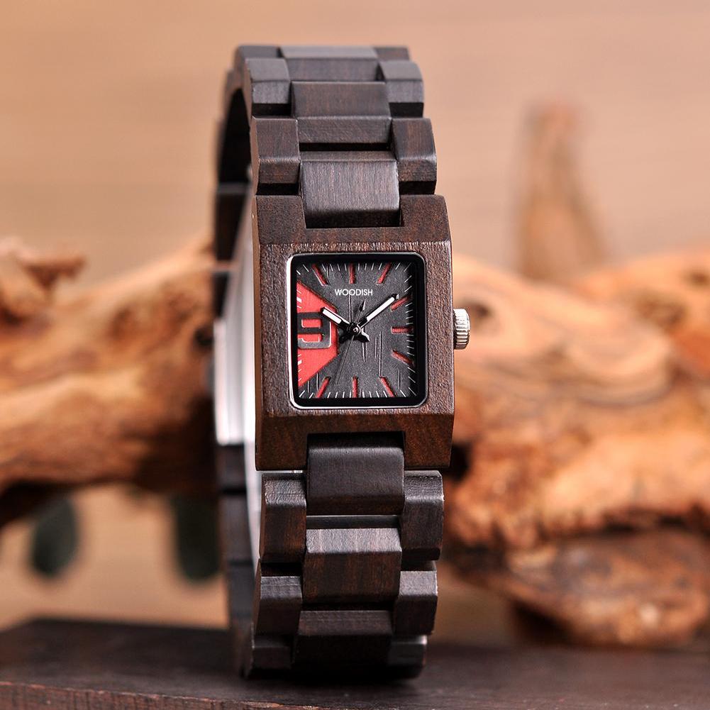 Small Women's Quartz Wooden Wrist Watch S02-1 Women's watch Bobo Bird 