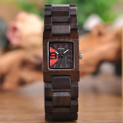 Small Women's Quartz Wooden Wrist Watch S02-1 Women's watch Bobo Bird 