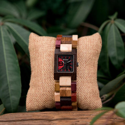 Small Women's Quartz Wooden Wrist Watch S02-2 Women's watch Bobo Bird 