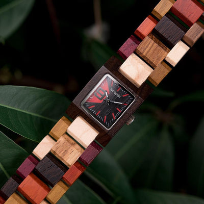 Small Women's Quartz Wooden Wrist Watch S02-2 Women's watch Bobo Bird 