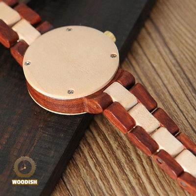 Two-Tone Wooden Women’s Watch M19 Women's watch Bobo Bird 