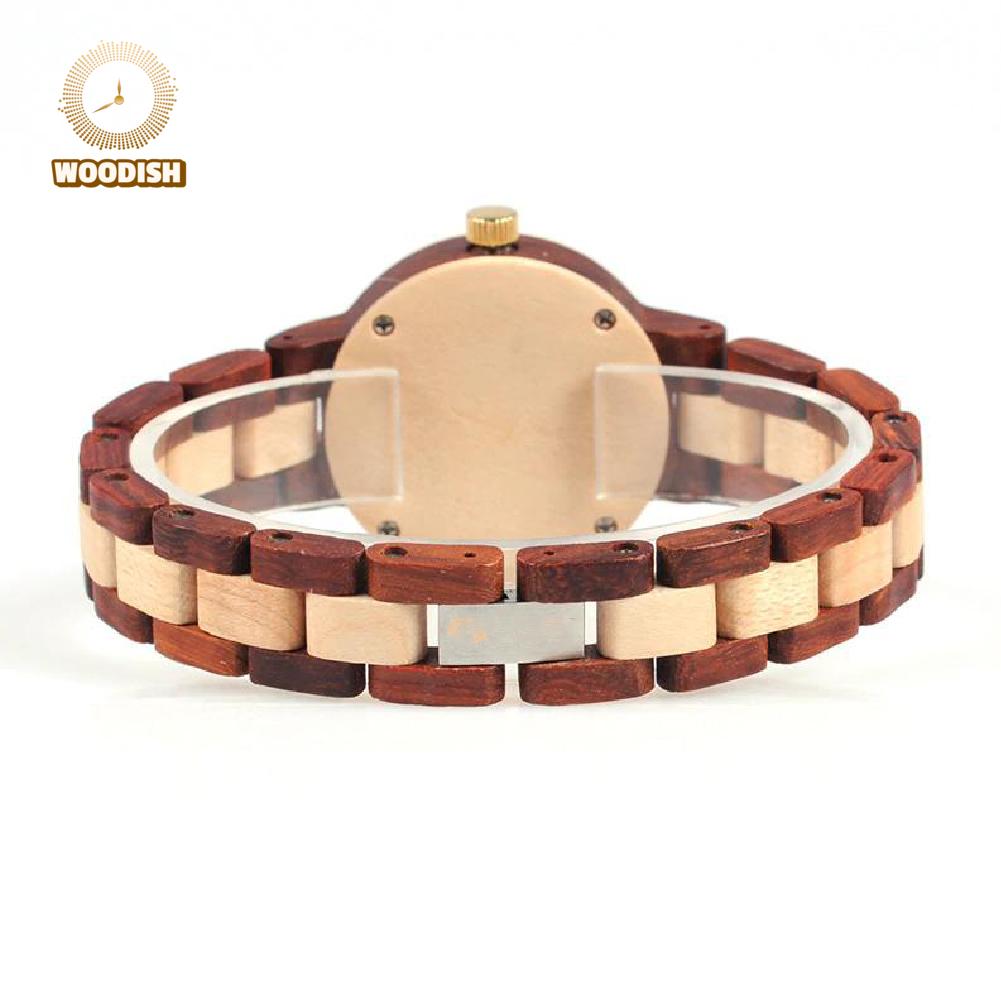 Two-Tone Wooden Women’s Watch M19 Women's watch Bobo Bird 