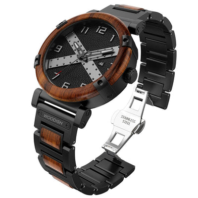 Unique Red Sandalwood Wooden Watch for Men GT105-1 Men's watch Bobo Bird 