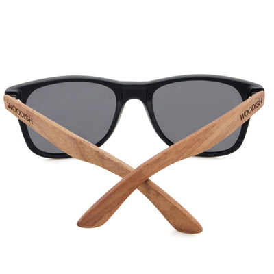 Unisex Gray Lens Polarized Walnut Sunglasses S703 Unisex Sunglasses Retsing Eyewear 