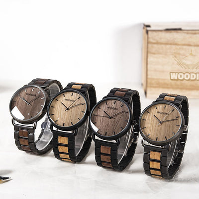 WALNUT WOODEN WATCH GT023-1 Men's watch Bobo Bird 