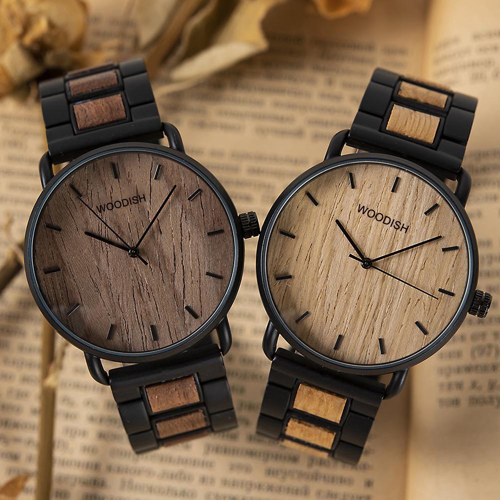 WALNUT WOODEN WATCH GT023-1 Men's watch Bobo Bird 