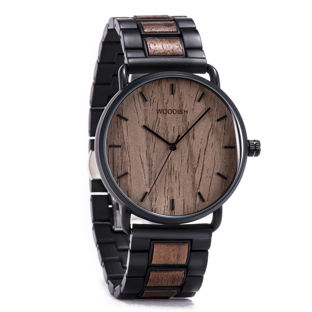 WALNUT WOODEN WATCH GT023-1 Men's watch Bobo Bird 