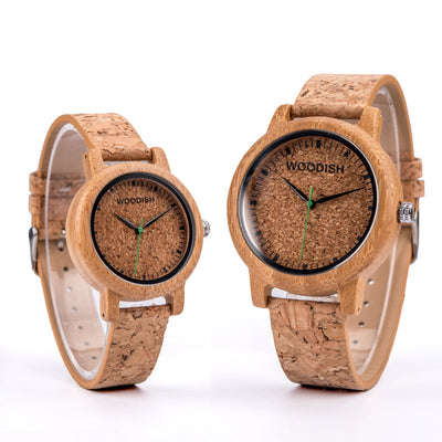 Women's Bamboo Cork Watch A05-2 Women's watch Free Man 