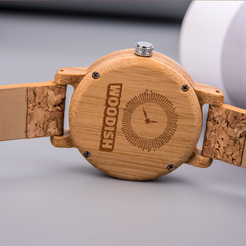 Women's Bamboo Cork Watch A05-2 Women's watch Free Man 